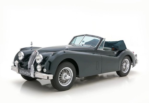 Да, это сексуально. Jaguar XK140, 1955..0