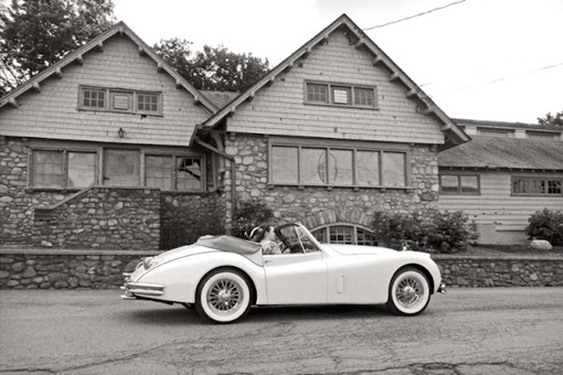 Да, это сексуально. Jaguar XK140, 1955..7
