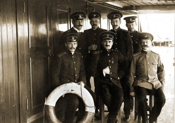 Групповая фотография, сделанная перед освоением Северного..0