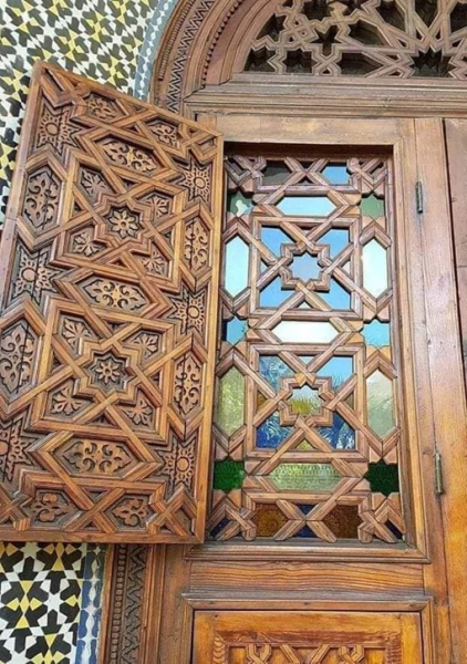 Красота деревянной марокканской..1