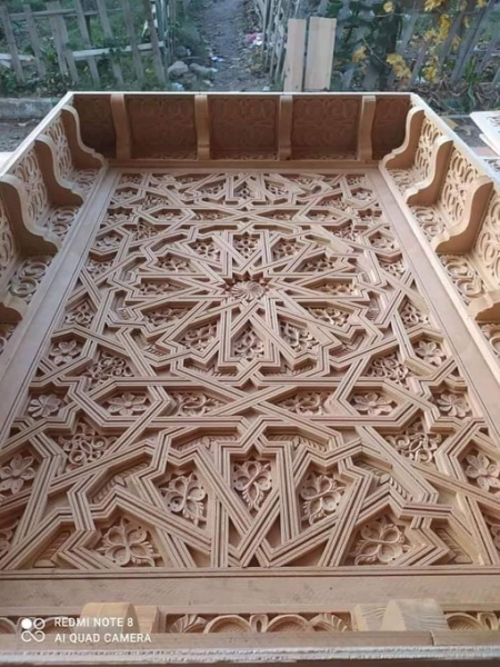 Красота деревянной марокканской..5
