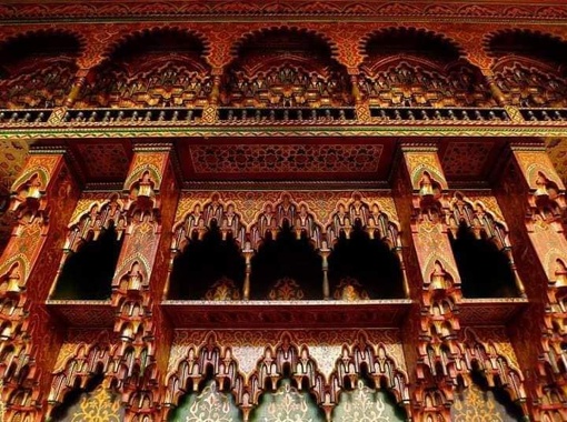 Красота деревянной марокканской..2