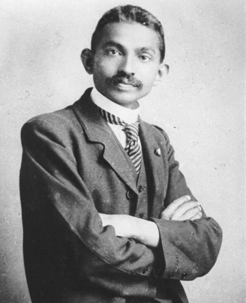 Махатма Ганди, 1893 год.

..0