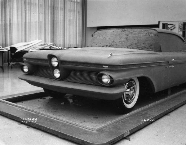 Пластилиновые автомобили General Motors, США, 1950–е.

Макетирование в..8