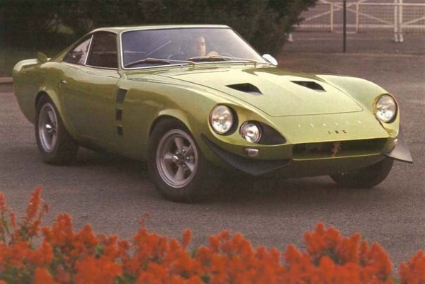 Прототип спорткара Intermeccanica IMХ, 1969 год.

Больше исторических фото..0