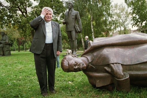 Американский фотограф Дэвид Тирни в Москве, 1991 год. После..7