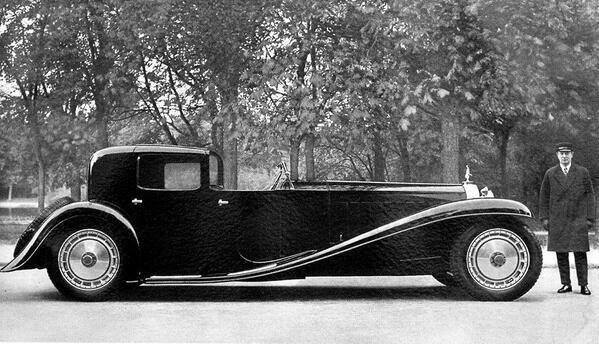 Bugatti Type 41 Royale, Италия, 1930 год.

..0