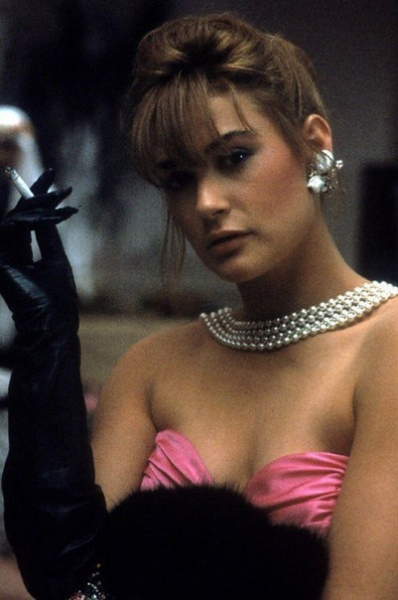 Деми Мур, 1985 год.

..0