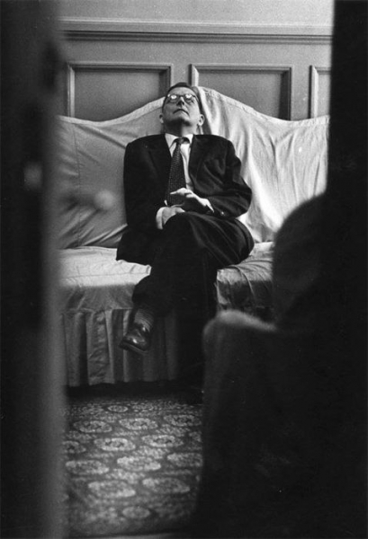 Дмитрий Шостакович на премьере своей симфонии, 1962 год.

Больше..0