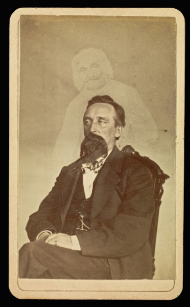 До эры фотошопа. 

Уильям Х. Мамлер (1832–1884) утверждал, что может..3