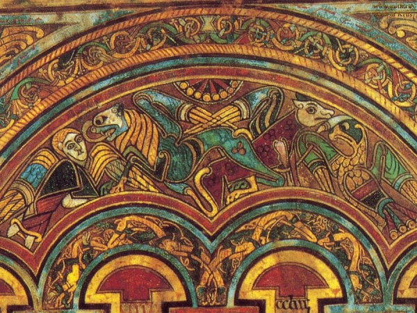 Келлская книга ирландских монахов, 800 год.

Много красоты :..0