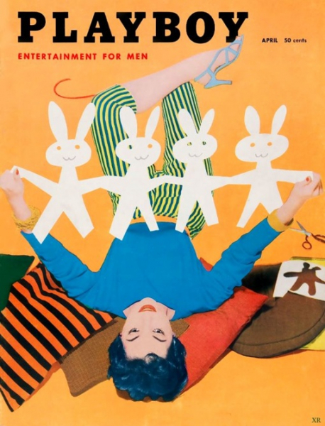 Обложки журнала Playboy 1950-х..3