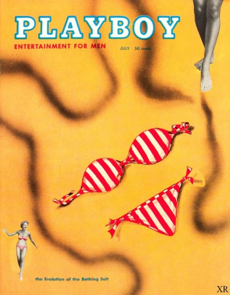 Обложки журнала Playboy 1950-х..2