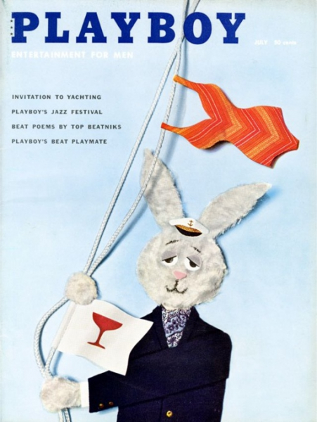 Обложки журнала Playboy 1950-х..9
