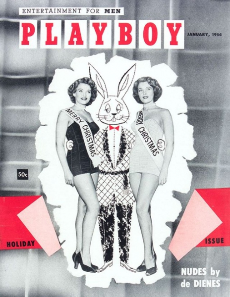 Обложки журнала Playboy 1950-х..1