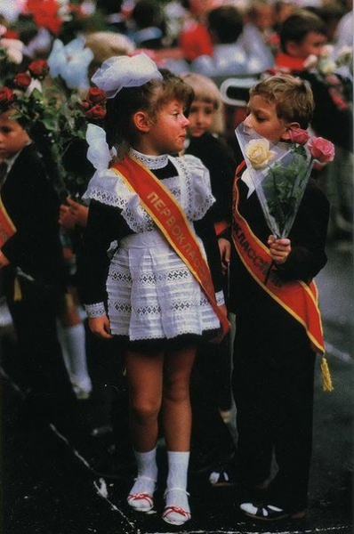 Первоклашки, Одесса, 1987 год.

..0