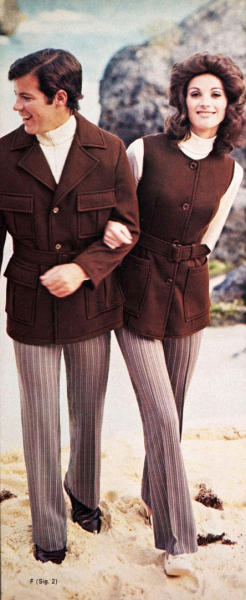 Прародитель унисекса.

Да, в 1960-е годы 80-е годы пара могла носить..1