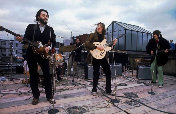 The Beatles, 30 января 1969 года.

..0
