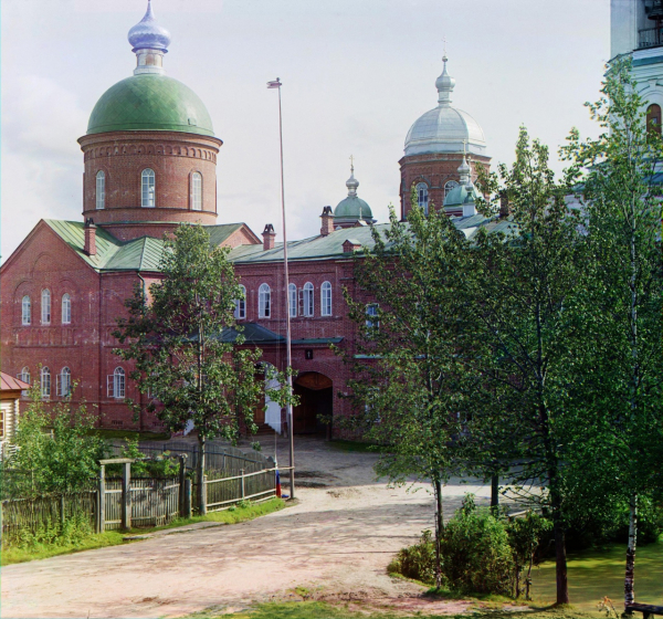 Леушинский женский монастырь на снимках Прокудина-Горского, 1909..5
