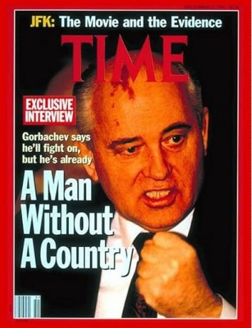 Man Of The Year.. Михаил Горбачев на обложках журнала TIME. 

Бывший Генсек..2