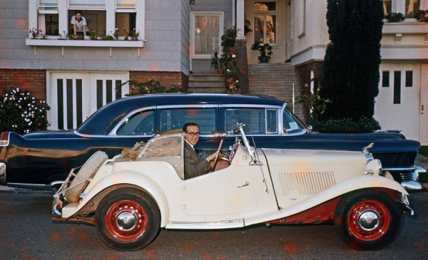 MG vs Cadillac, Сан-Франциско, 1955 год.

..0