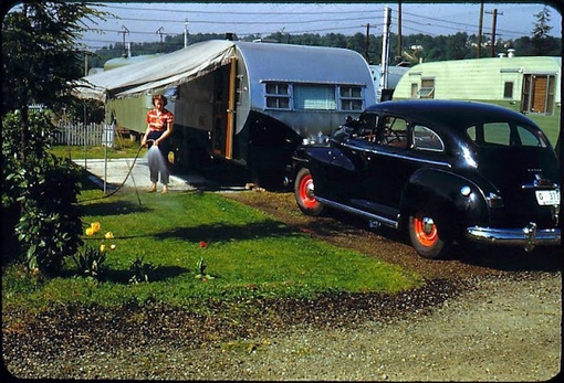 Очень по-американски: автодома на фотографиях 1950-х годов.

Истоки..4