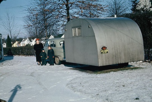 Очень по-американски: автодома на фотографиях 1950-х годов.

Истоки..2