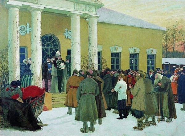 19-ого февраля 1861 года Александр II подписал манифест об отмене..0