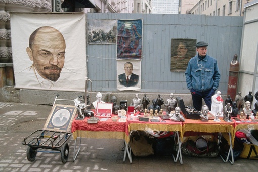 Американский фотограф Давид Тирни был в 1992 году в Москве..3