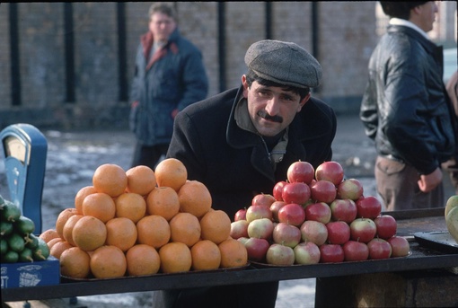 Американский фотограф Давид Тирни был в 1992 году в Москве..4