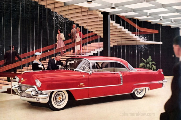 Cadillac Series 62 Coupe de Ville, 1956 год.

..0