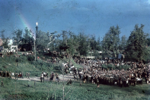 Первомай в Смоленске, 1942 год.

..0