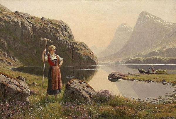 Работы Hans Dahl (1849-1937).

..0