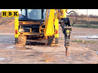 Узнайте, как правильно работать гидромолотом на..1