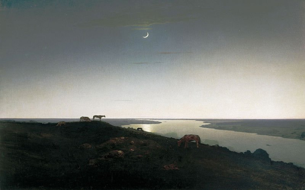 Архип Куинджи «Ночное», 1905—1908 гг.

..0