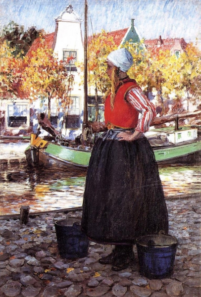 Цветущая Голландия от художника George Hitchcock ( 1850 - 1913).

Больше..1