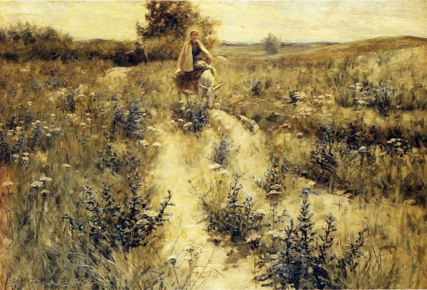 Цветущая Голландия от художника George Hitchcock ( 1850 - 1913).

Больше..0