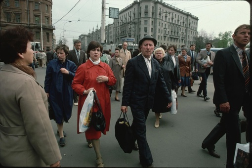 Фотограф Роджер Ресмайер в Москве, 1987..7