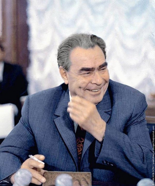 Генеральный секретарь ЦК КПСС Леонид Брежнев. СССР. 1973 г.

Больше..0