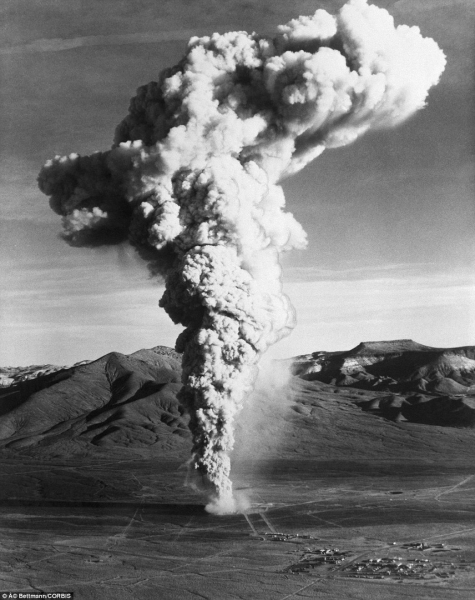 Испытание ядерного оружия, Невада, 1970 год.

Больше исторических..0