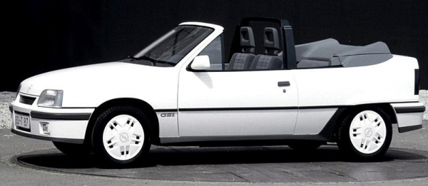 Кабриолет Opel Kadett GSi Cabriolet.

Opel Kadett GSi Cabriolet был разработан..2
