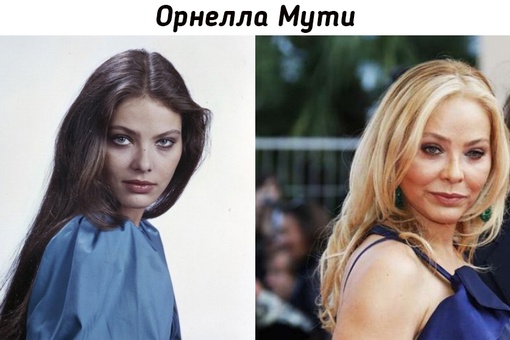 Как менялись с возрастом известные красавицы XX..0