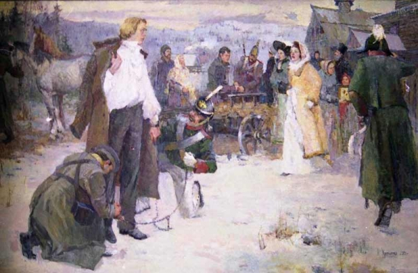 Как жили в Сибири жены декабристов.

Ссылка в Сибирь, наказание,..0
