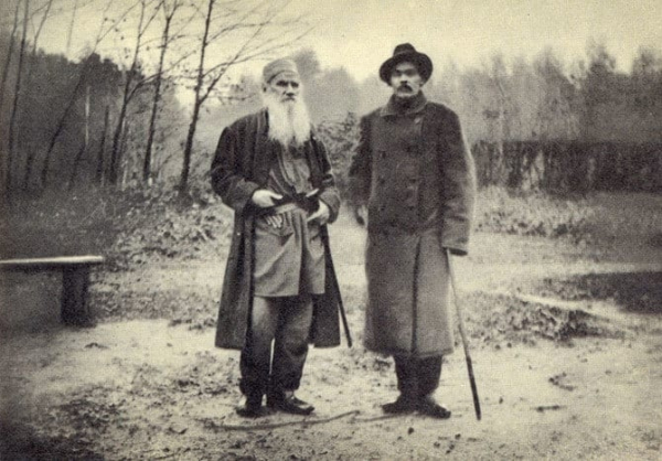 Л.Н. Толстой и А.М. Горький, Ясная Поляна, 1900 год.

Больше..0