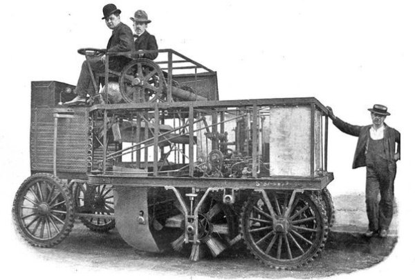 Подметально-уборочные машины, начало 1900-х гг.

Больше..1