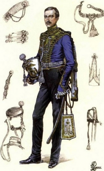 Поручик Гусарского Ея Императорского Высочества Великой..0