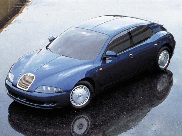 Седан Bugatti EB 112.

Bugatti EB 112 был создан в 1993-м году дизайнерской..5