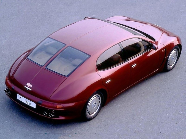 Седан Bugatti EB 112.

Bugatti EB 112 был создан в 1993-м году дизайнерской..2