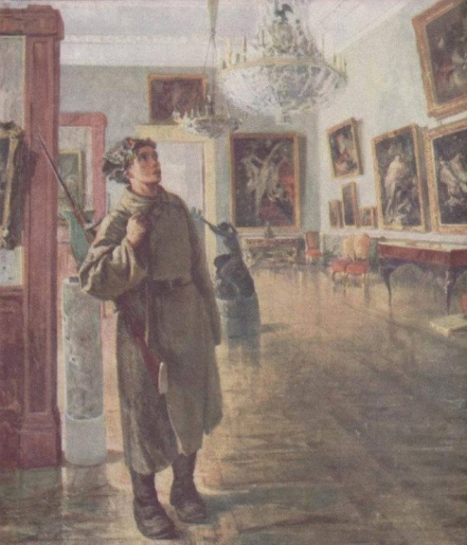Утро после Октябрьской революции, 1917 год.

Больше исторических..2