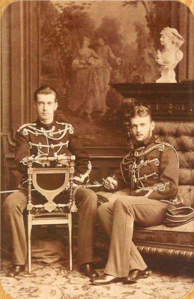 Завидные женихи великие князья Сергей Александрович и Павел..0